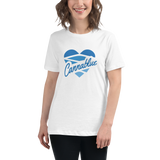 heart script Women's Relaxed T-Shirt