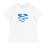 heart script Women's Relaxed T-Shirt