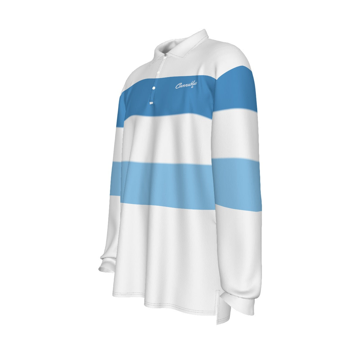 Coneye West All-Over Print Men's Long Sleeve Polo Shirt